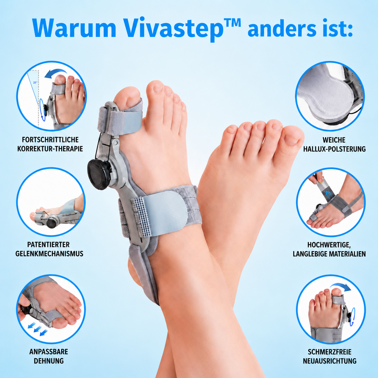Hallux-Valgus Schiene