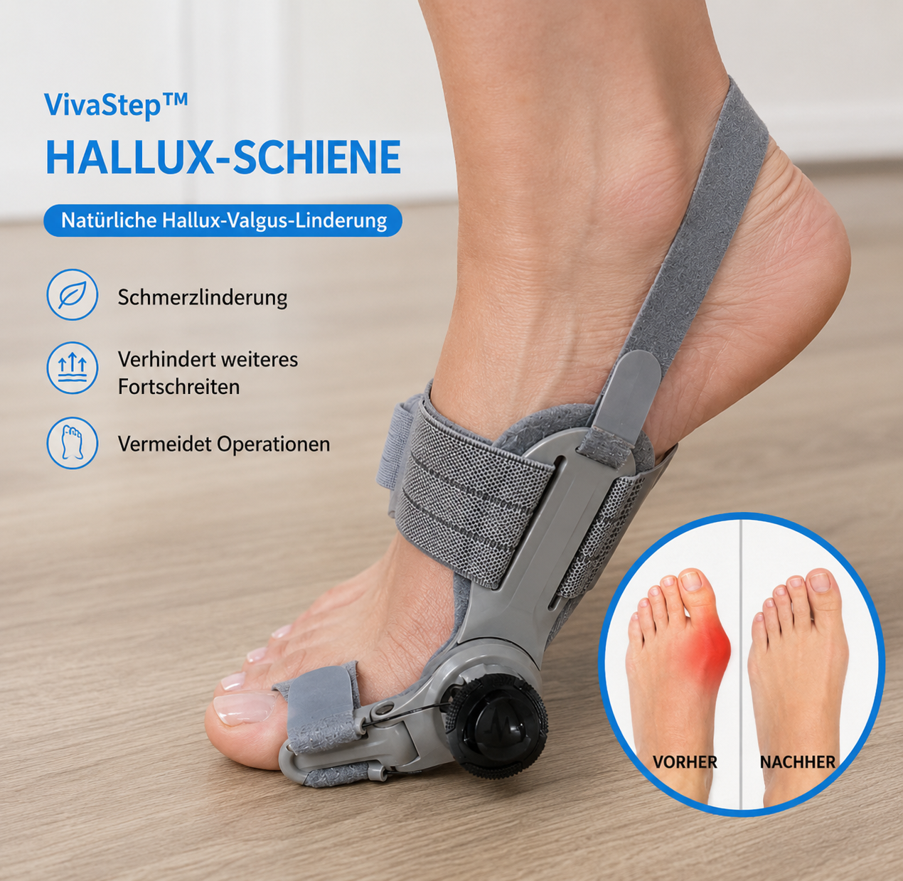 Hallux-Valgus Schiene